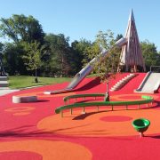 Poured in Place Ruber Surface