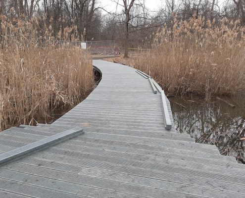 Boardwalk construction